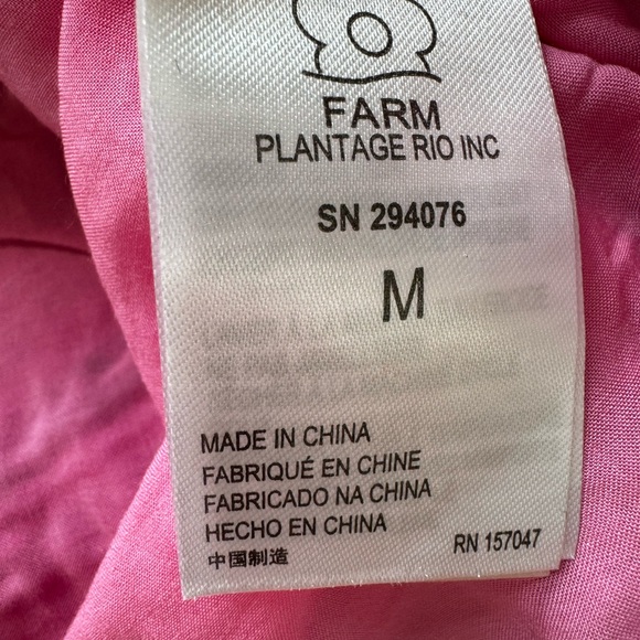 FARM Rio Rainbow Mixed Prints Tiered  Midi Skirt Gypsy Bohemian - Picture 12 of 15